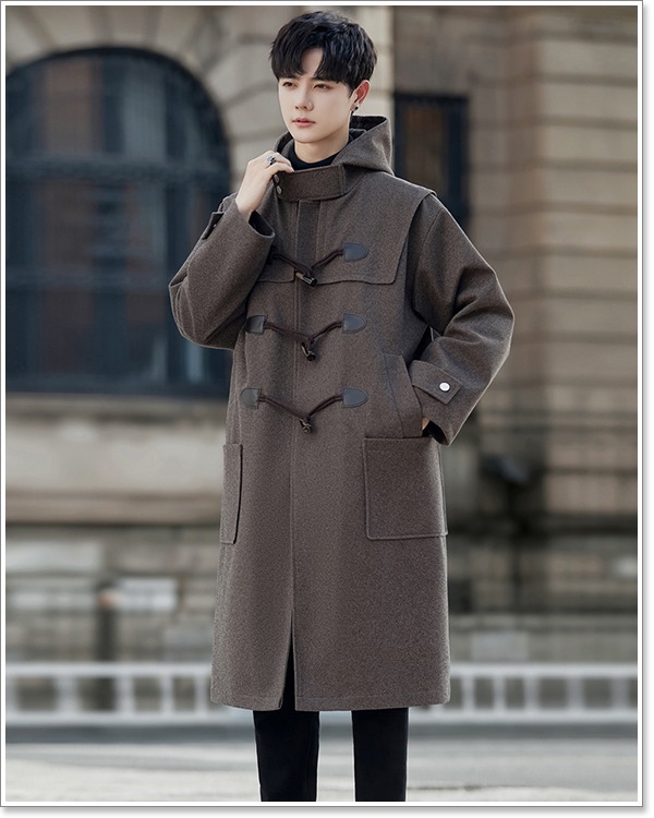 楽天市場】ダッフルコート メンズ コート 春 秋 冬 学生 おしゃれ