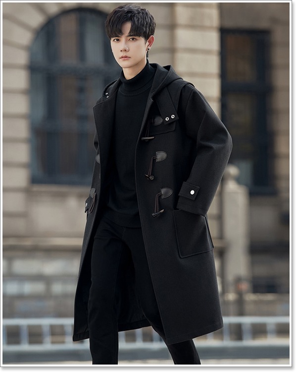 楽天市場】【半額】ダッフルコート メンズ コート 春 秋 冬 学生