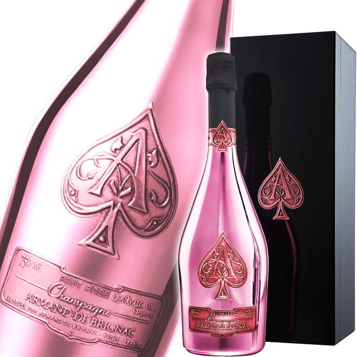 Armand de Brignac ピンクシャンパン 専用ボックス付き Amazon.co.jp