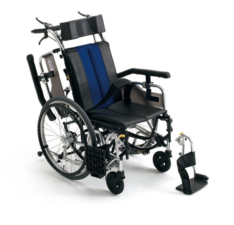 楽天市場】(ミキ) ティルト・リクライニング車椅子 TR-1 自走式 肘掛