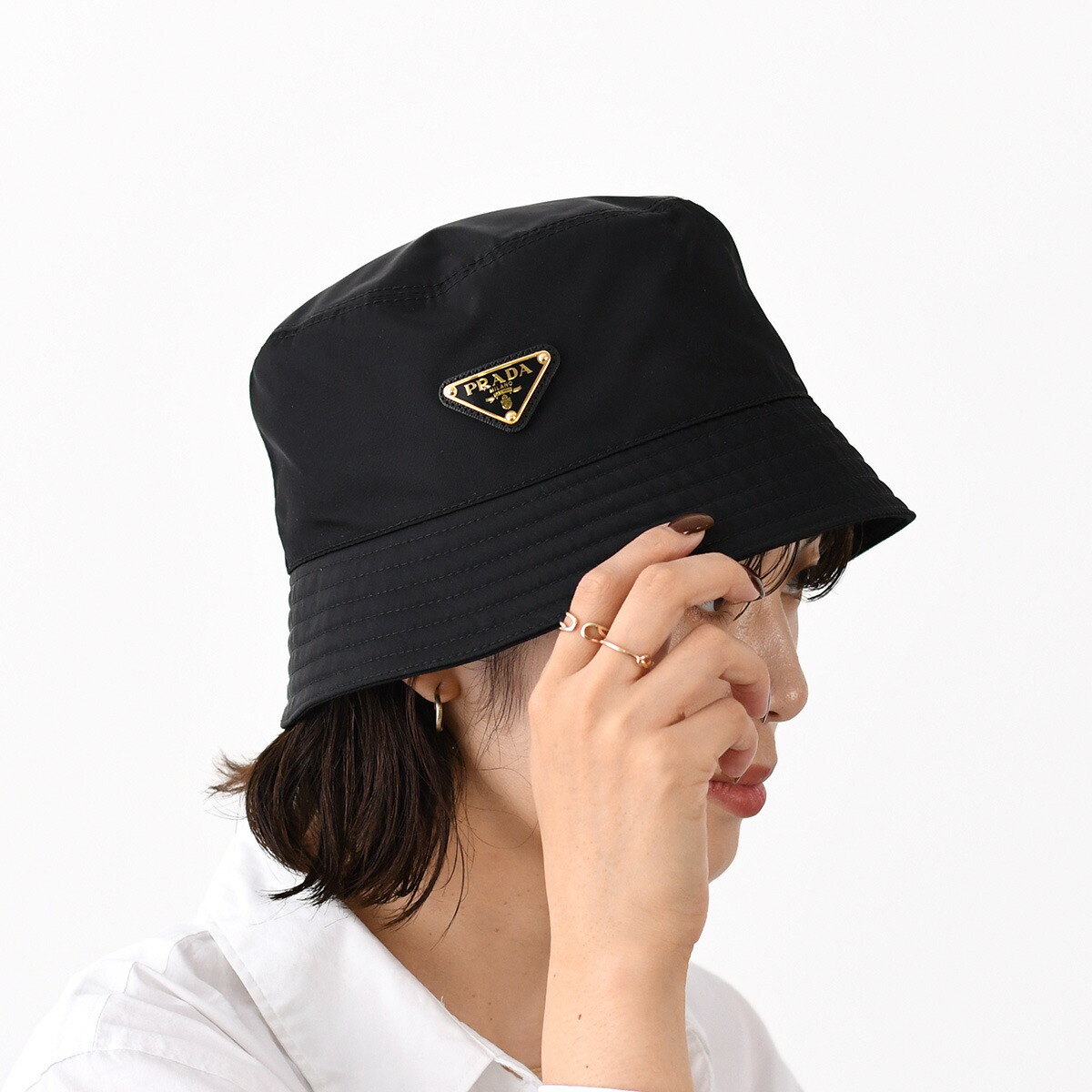 楽天市場】PRADA プラダ バケットハット 帽子 Re Nylon 1HC137 2DMI