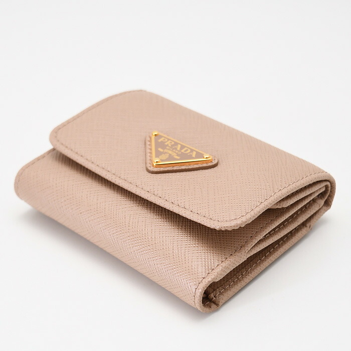 楽天市場】PRADA プラダ 財布 サフィアーノトライアングル 財布 1MH043