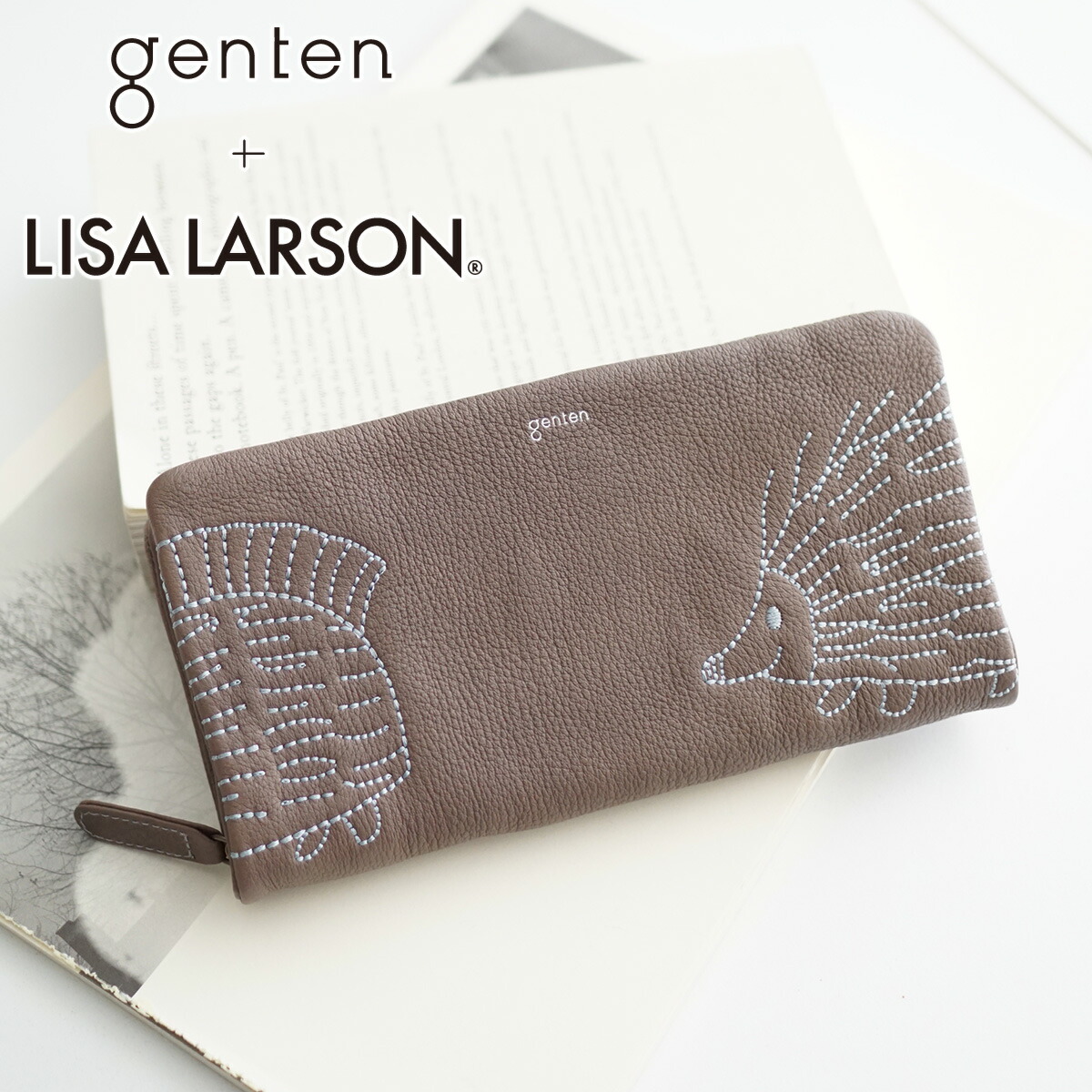 楽天市場】☆ genten ゲンテン 長財布genten ×LISA LARSON（ゲンテン