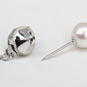 楽天市場】パール タイタック 真珠 ネクタイピン オーロラ花珠真珠