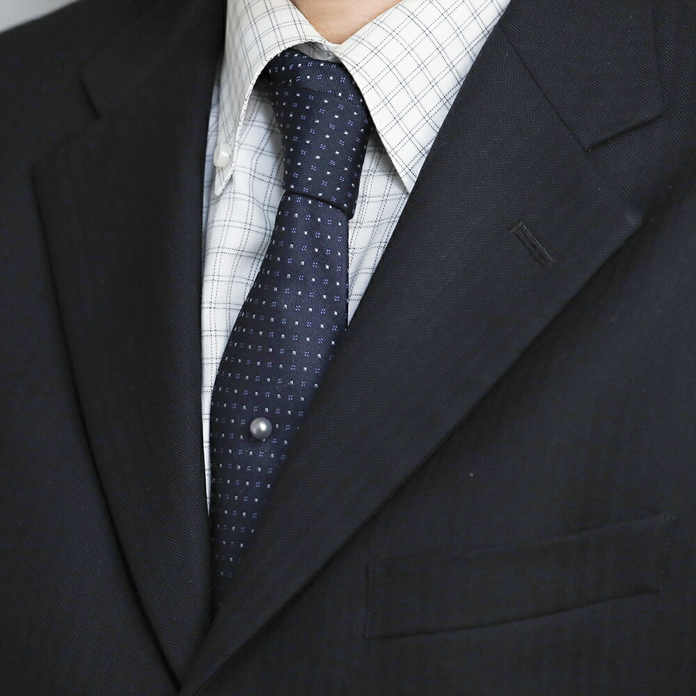 楽天市場】k14 タイピン タイタック パール ネクタイピン 真珠 メンズ