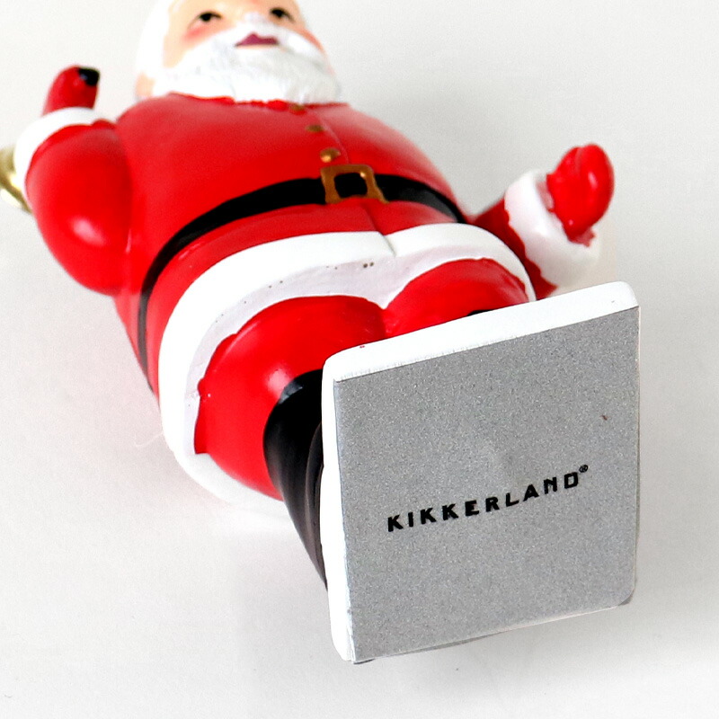 楽天市場】ソーラー サンタクロース KIKKERLAND Solar Santa With Bell