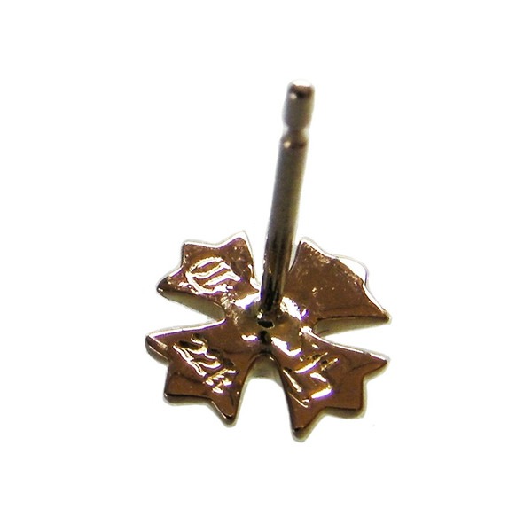 楽天市場】CHROME HEARTS #2 CH PLUS STUD EARRING 22K PINK SAPPHIRE