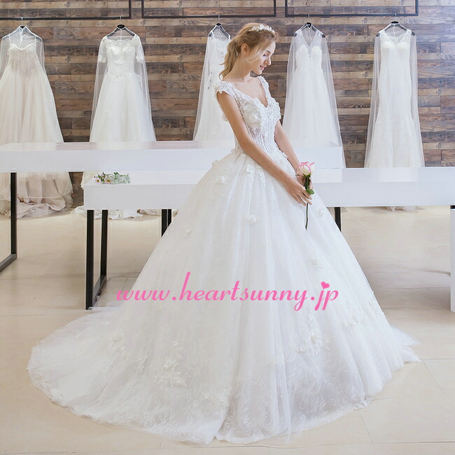 楽天市場】ウェディングドレス プリンセス☆B146☆Vネックタンクトップ