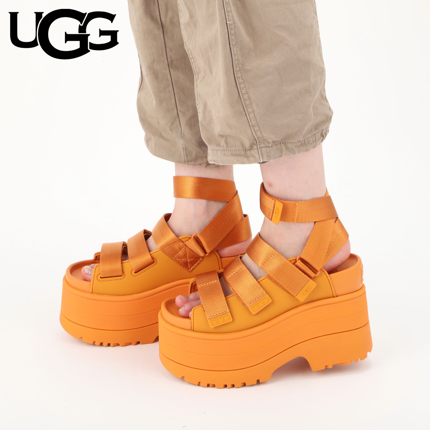 楽天市場】UGG アグ サンダル ストラップサンダル ゴールデンライズ