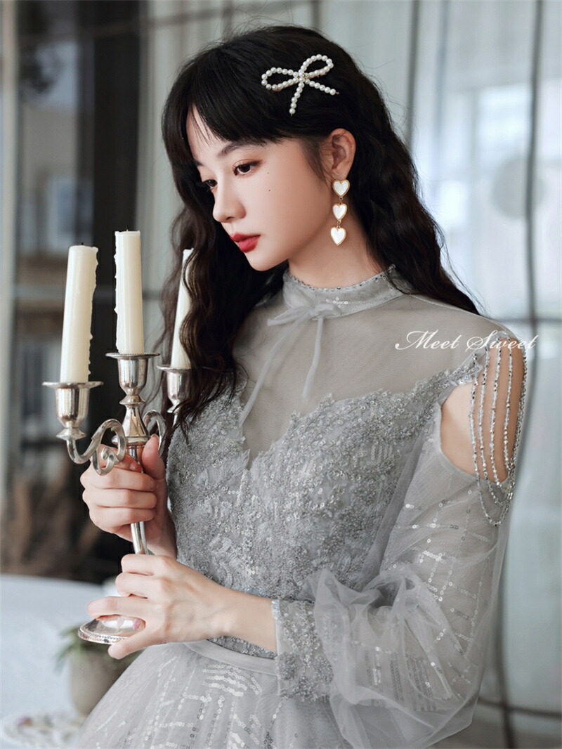 楽天市場】カラードレス ファスナー パーティードレス フォーマル