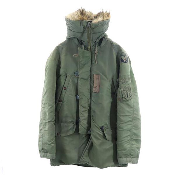 楽天市場】バズリクソンズ M13794 中綿 N-3B M カーキグリーン Buzz