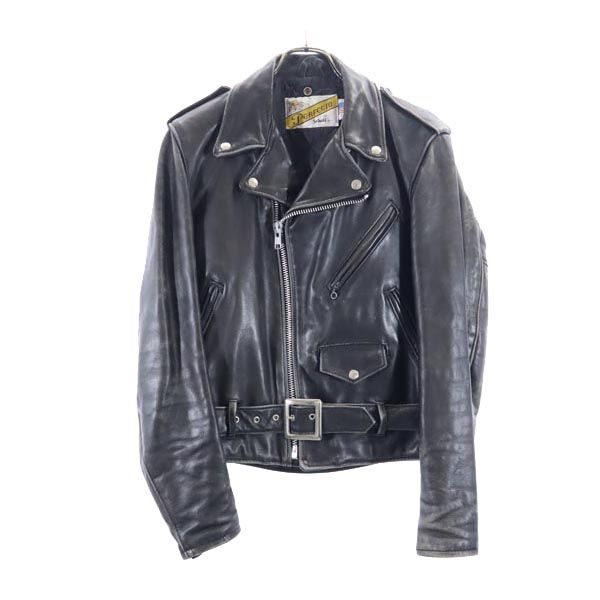 楽天市場】古着 schott ショット レザー ダブルライダースジャケット