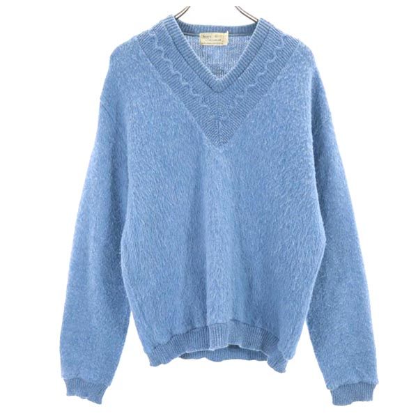 楽天市場】古着 Sears シアーズ 60s 70s モヘア 長袖 Vネック ニット L