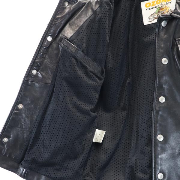 楽天市場】古着 ozone community オゾンコミュニティ 牛革 レザー