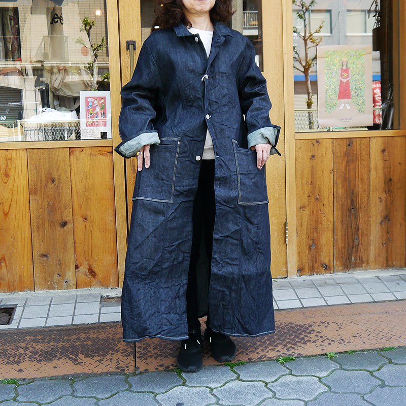楽天市場】デニムマッドネス デニムコート メンズ レディース ロング