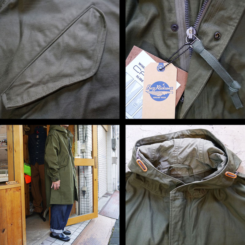 楽天市場】BUZZ RICKSON'S バズリクソンズ モッズコート M-51 コート