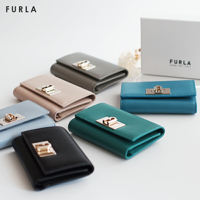 楽天市場】【P×5倍！】 FURLA フルラ 三つ折り財布 ミニ財布