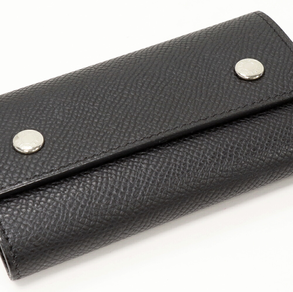 楽天市場】エルメス 4連キーケース セリエ エプソン 黒 シルバー金具