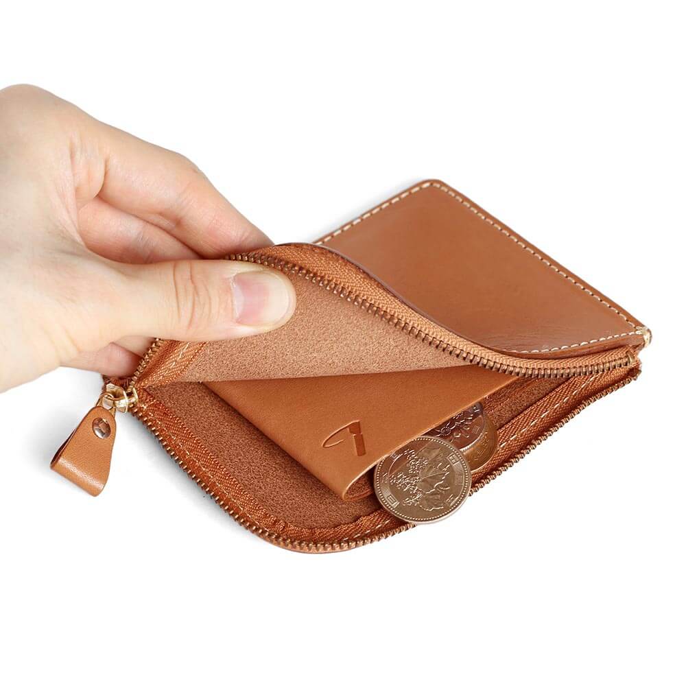 楽天市場】【土屋鞄公式】ナチューラ ヌメ革Lファスナー : 土屋鞄製造