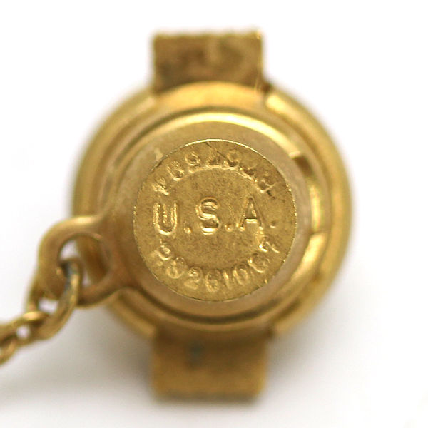 楽天市場】K18Pt イニシャルMモチーフ ネクタイピン ダイヤモンド