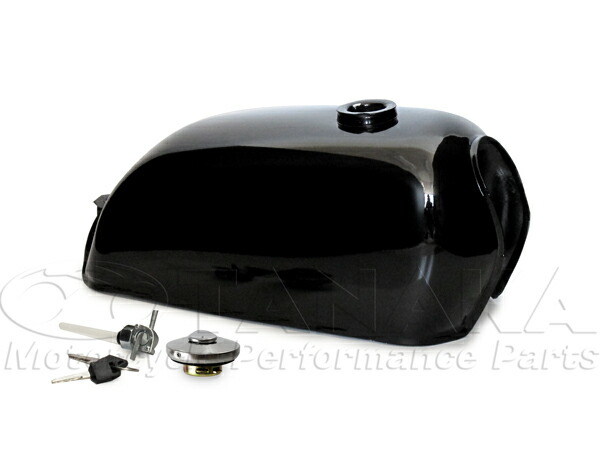 楽天市場】エイプ用 ブラックタンク≪田中商会☆モンキー田中≫ : 田中