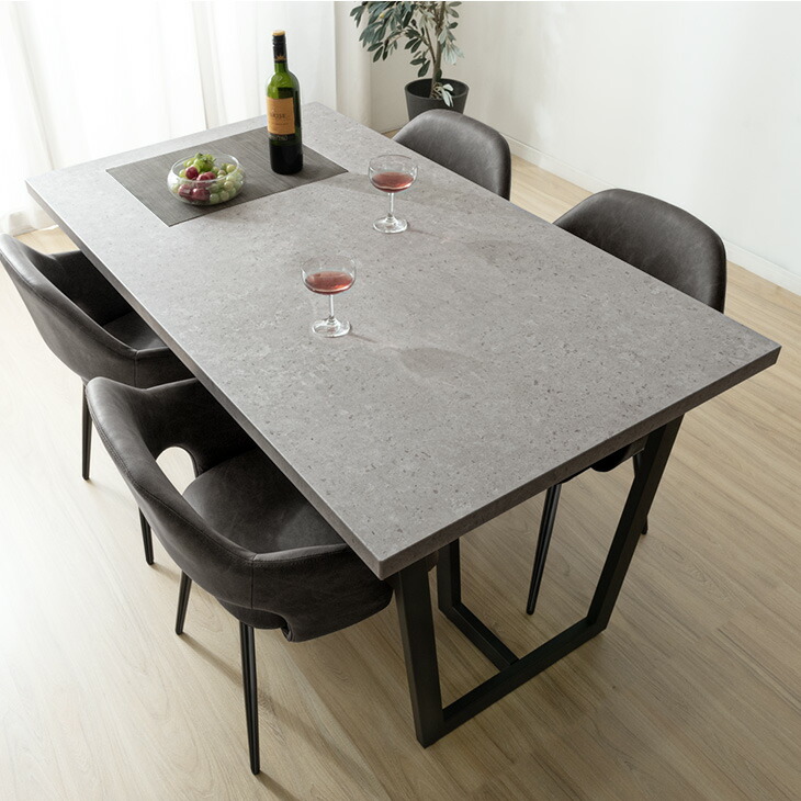 楽天市場】ダイニングテーブル 140 × 80 4人掛け 単品 長方形 4人掛