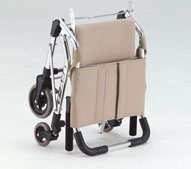 楽天市場】車椅子 折り畳み アルミ超軽量コンパクト折りたたみ携帯車