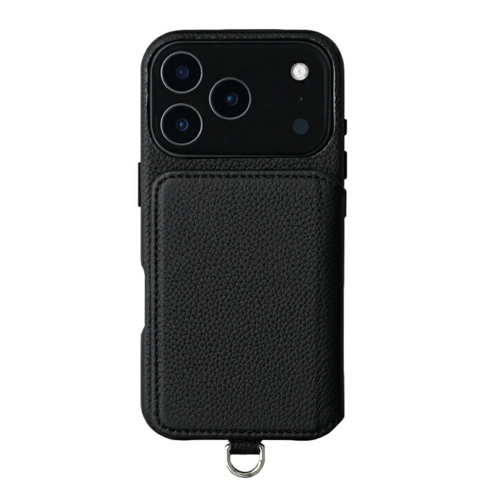 楽天市場】【正規取扱店】DEMIU POCHE FLAT iPhone17Pro BLACK 携帯