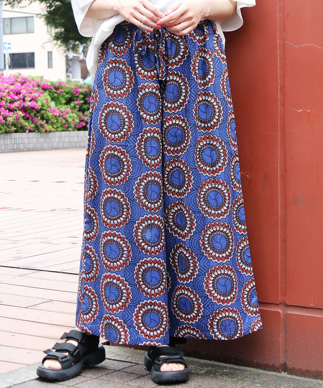 楽天市場】【SALE】アフリカンワイドパンツ ／ パンツ 個性的