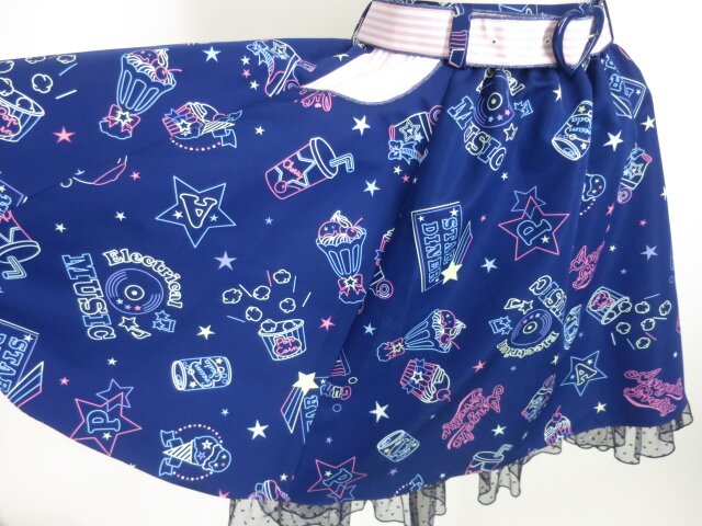 楽天市場】【中古】Angelic Pretty / Neon Star Dinerスカート