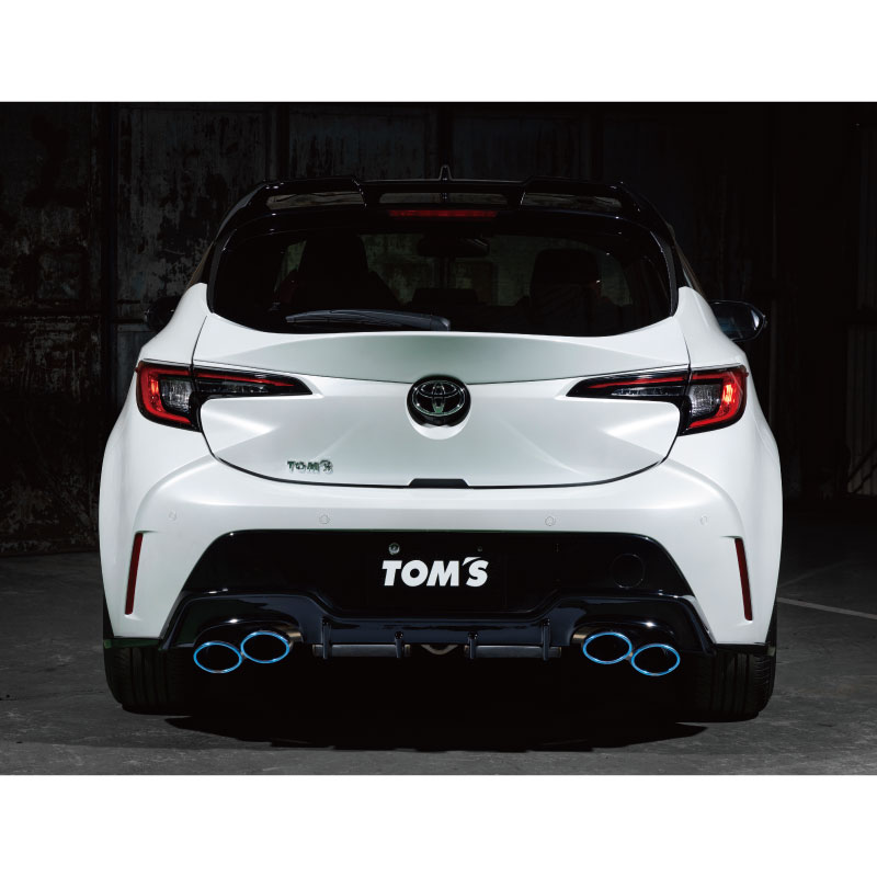 楽天市場】【TOM'S公式】カローラスポーツエキゾーストシステム