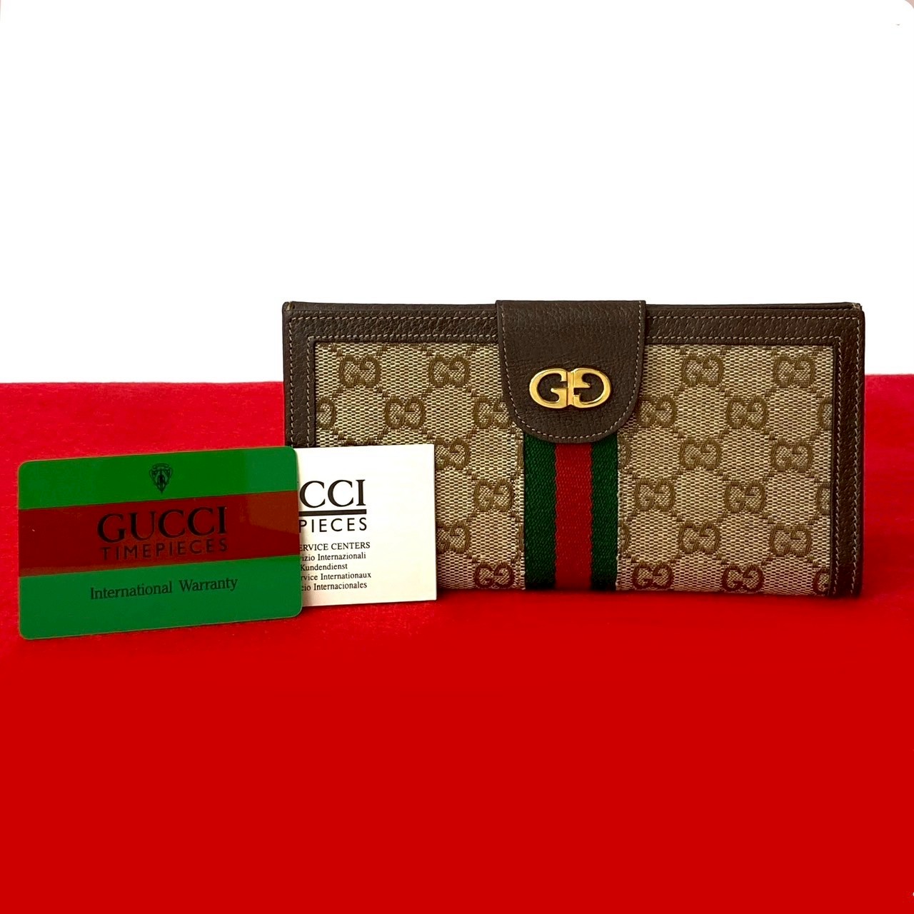 グッチ(GUCCI) オールドグッチ(OLD GUCCI) 中古 メンズ長財布 | 通販