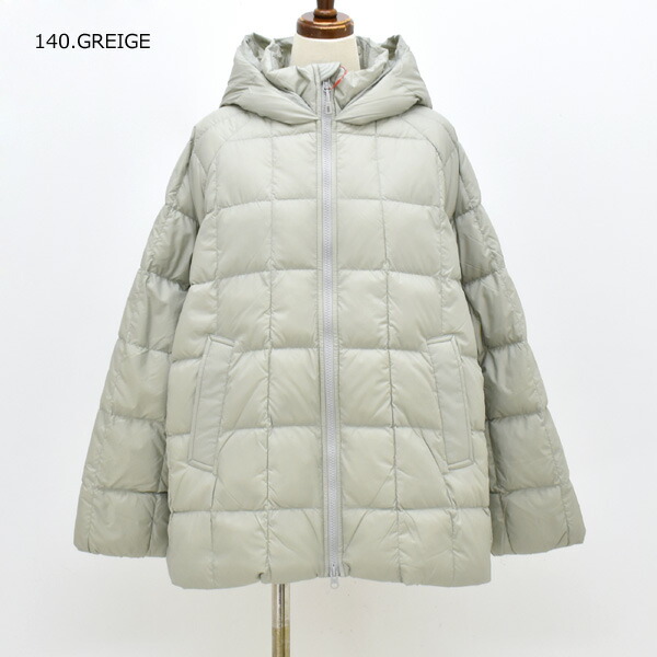 DANTON ダントンスクエアキルトダウン カーキ色 Sサイズ 美品 DANTON