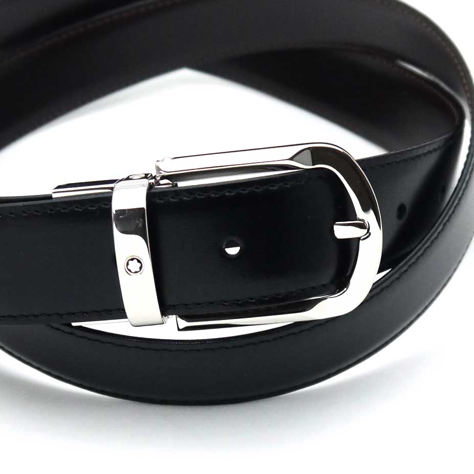 楽天市場】モンブラン/MONT BLANC メンズリバーシブルベルト 111080