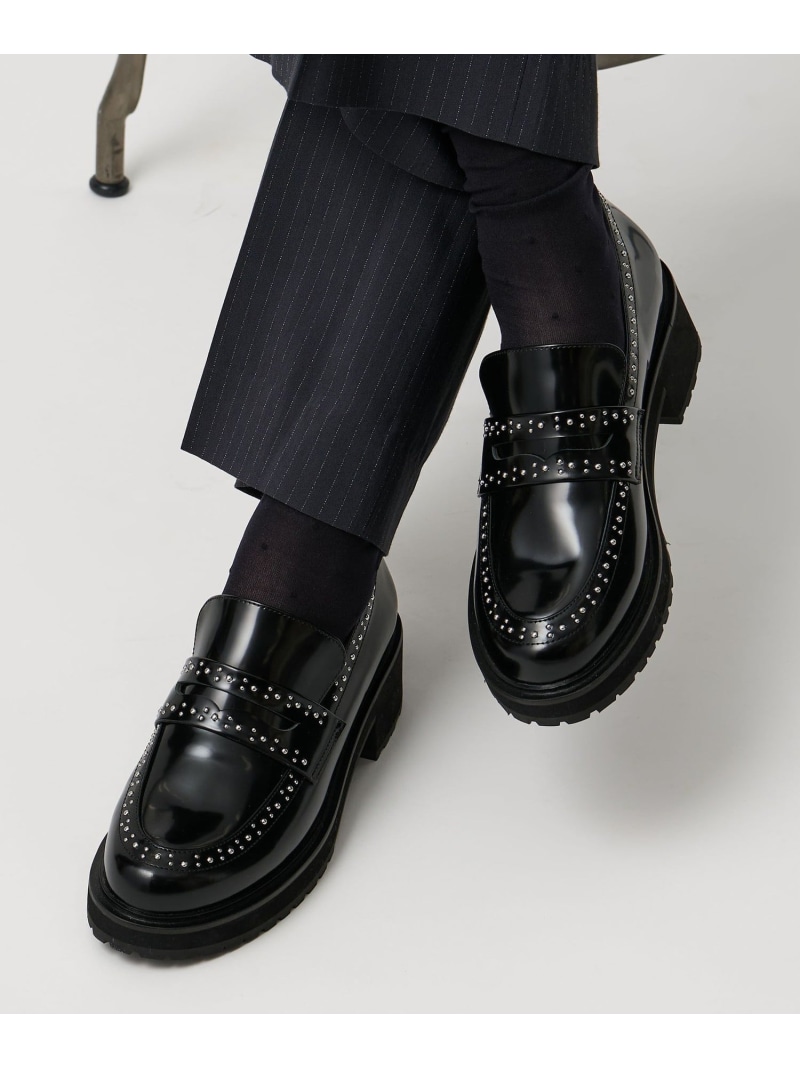 楽天市場】スタッズ（ローファー｜レディース靴）：靴の通販