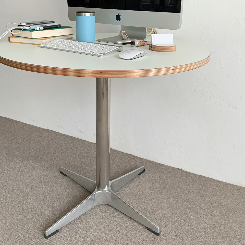 楽天市場】O'gre オグレ シラカバHPLホマイカ円形テーブル 韓国