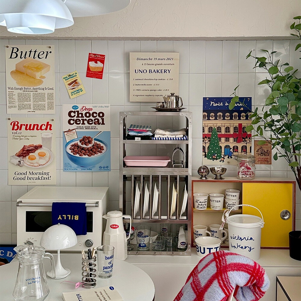 楽天市場】O'gre オグレ ステンレスキッチンラック 韓国インテリア 縦