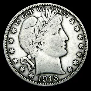 楽天市場】1915-D バーバー ハーフダラー シルバー ---- 素敵なコイン