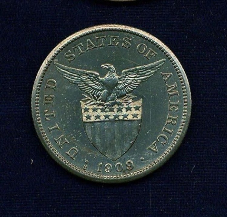 1909年 フィリピン 1ペソ 銀貨 楽天市場】フィリピン 1909-S 1ペソ銀貨