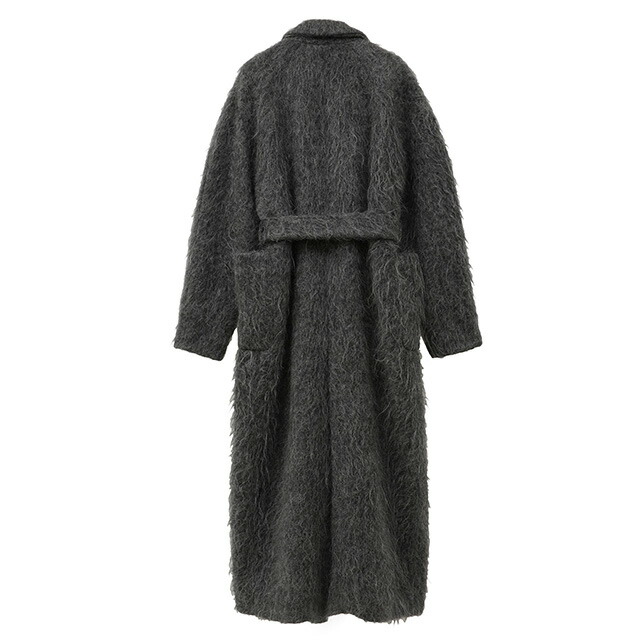 楽天市場】クラネ CLANE ロング シャギー レディ マキシ コート LONG