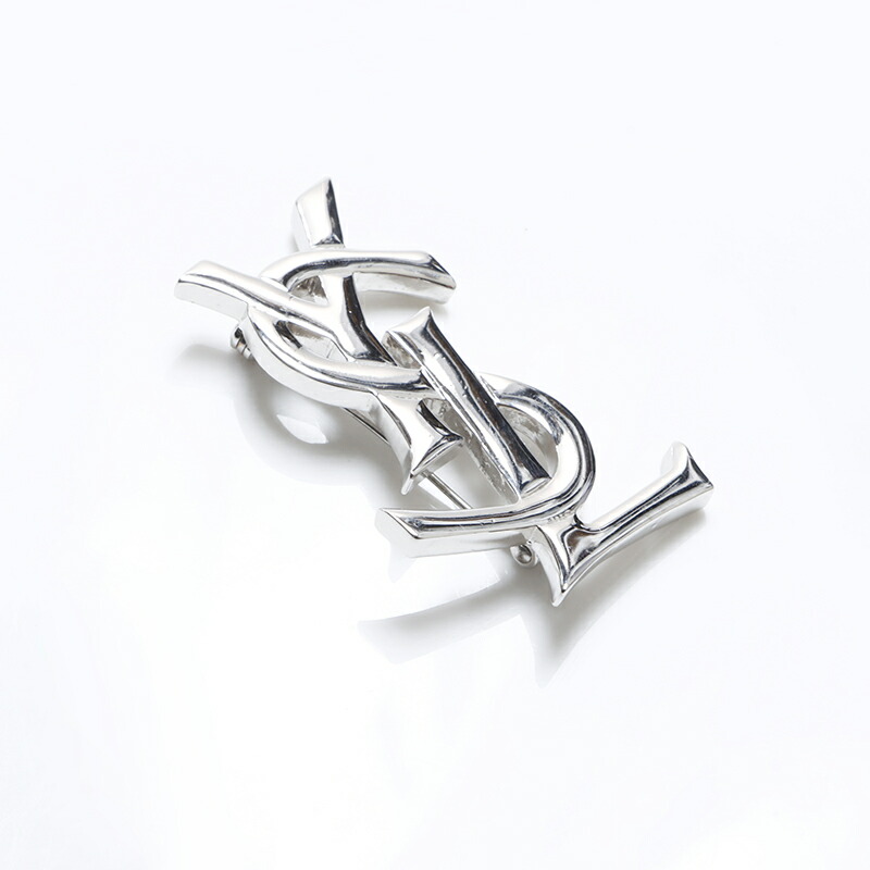 楽天市場】イヴ・サンローラン YVES SAINT LAURENT YSL ロゴ ブローチ