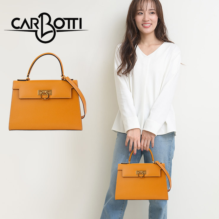 楽天市場】CARBOTTI カルボッティ ハンドバッグ ELENA 243 レディース