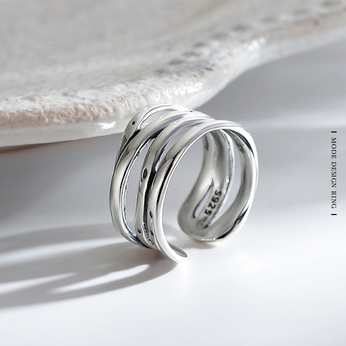 楽天市場】リング シルバー 925 Silver メンズ レディース 指輪 太め