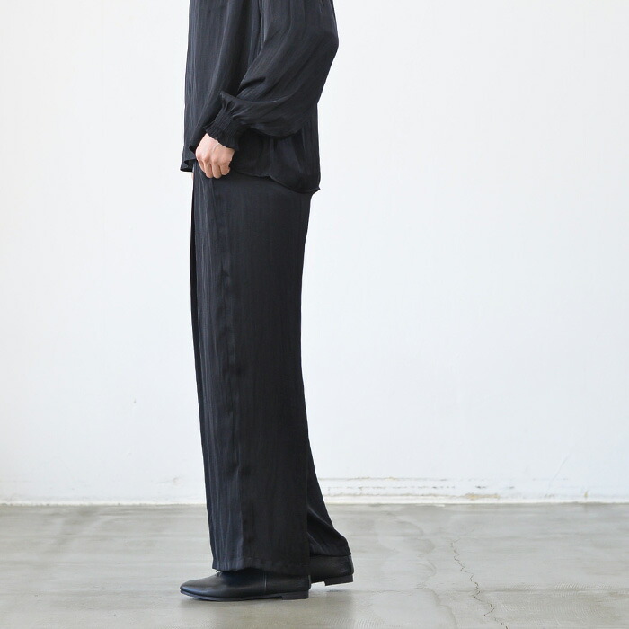 sosotto ソソットモリスパンツ ガウチョパンツヒヤシンスネイビー