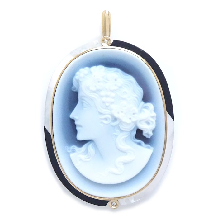 楽天市場】Gerhard Schmidt ゲルハルド シュミット カメオ ブローチ 兼