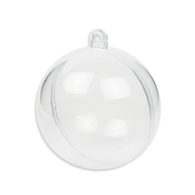 楽天市場】φ60mm 穴4mm 1個入 クリスマスボール ツリー飾り クリア