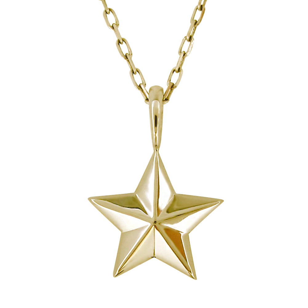 楽天市場】【あす楽対応】ネックレス 星 レディース 18金 ピンク