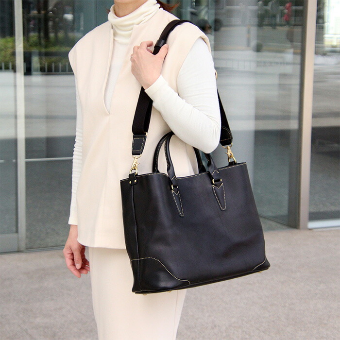 楽天市場】本革 2WAY トートバッグ ビジネスバッグ ビジネストート