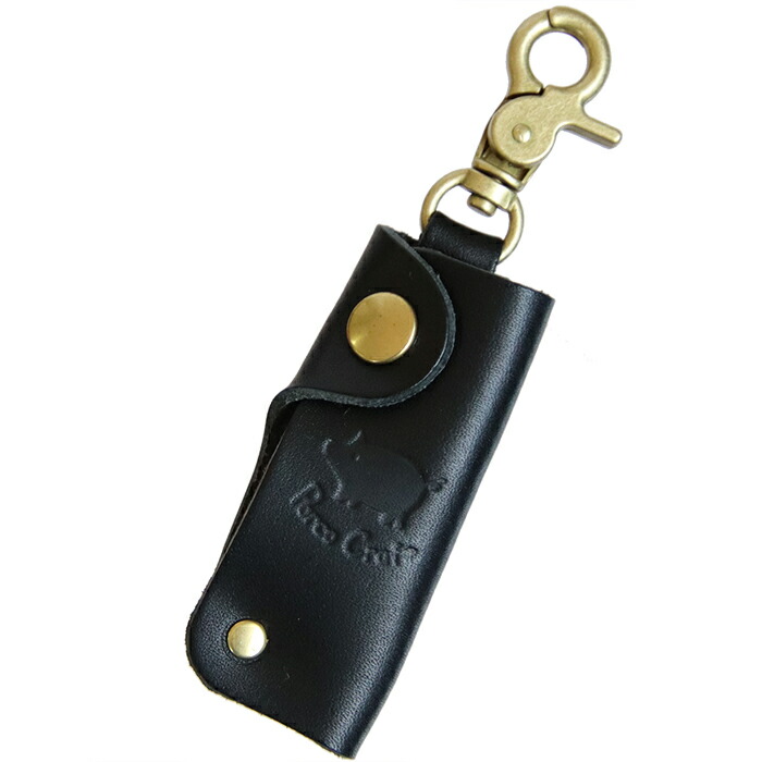 楽天市場】ポルコロッソ キーケース キーホルダー 革 コンパクト 1本用