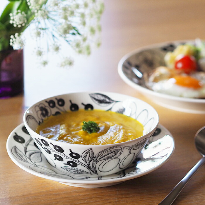 楽天市場】アラビア ブラック パラティッシ ボウル 13cm / ARABIA